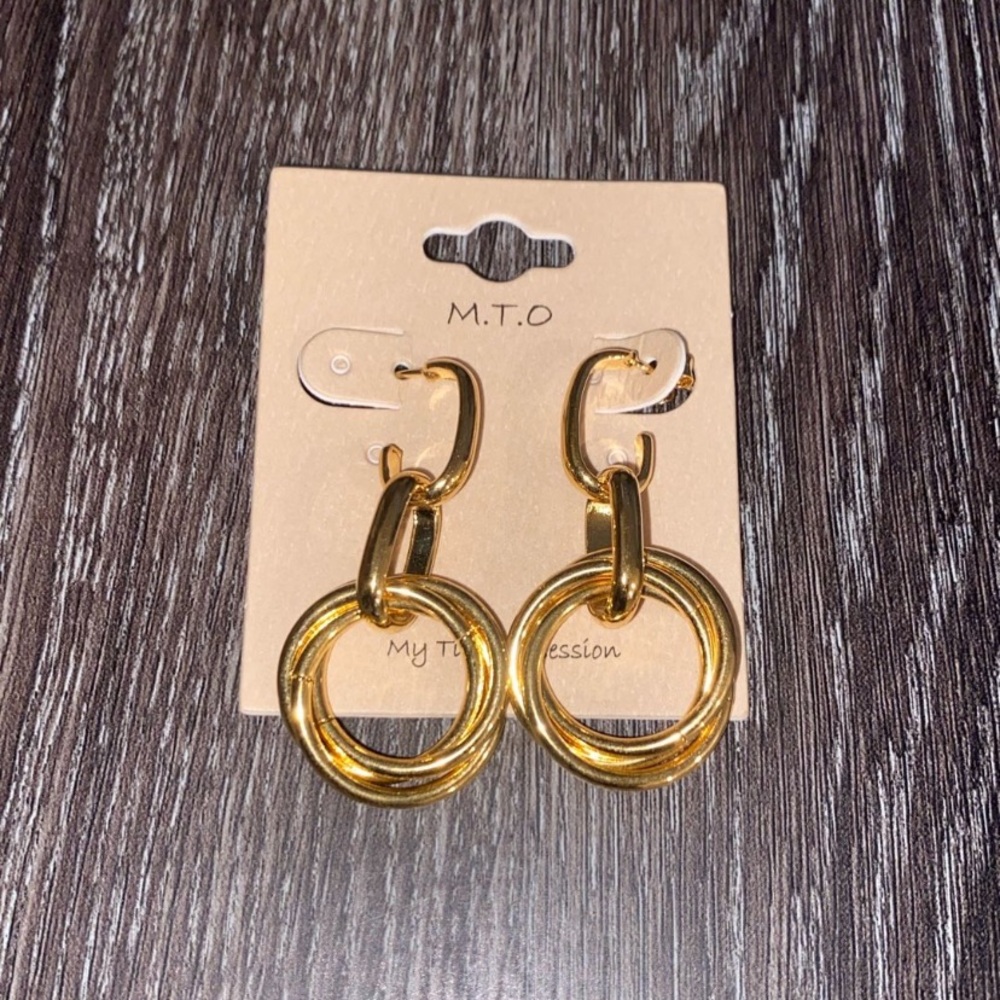 Gold Hoop Earrings